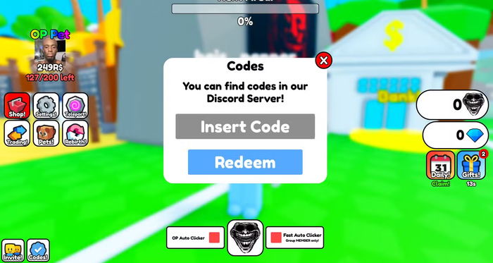 67 Clicker codes 