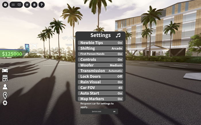 Corsa Legends codes roblox