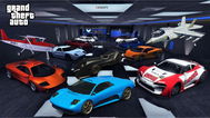 Different kinds of cars an planes in GTA games