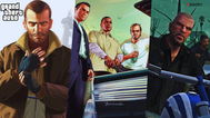 Iconic protagonists of GTA series