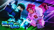 Roblox characters playing soccer in Blue Lock Rivals